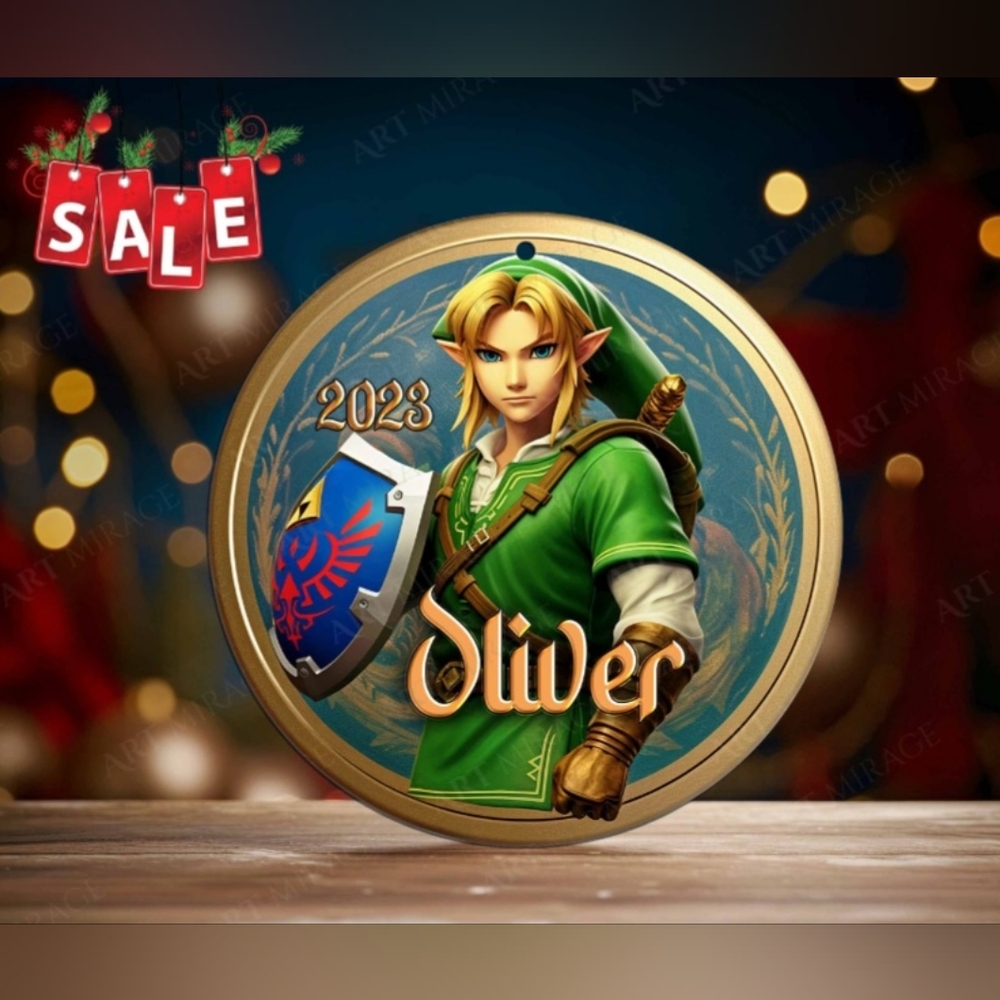 Personalized Gaming Ornament